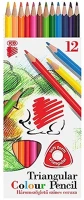 Ico 07.01547 Színes ceruza  süni háromszögletű 12 darabos kép