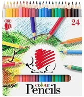 Ico 07.01548 Színes ceruza  süni hatszögletű 24 darabos kép