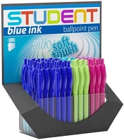 Ico 07.02726 Golyóstoll  student vegyes 0,7 mm 64 darabos kép