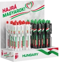 Ico 07.03441 Golyóstoll  hajrá magyarok vegyes 48 darabos kép