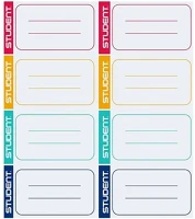 Ico 15.01150 Füzetcímke  student kép