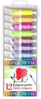 Ico 7270143001 Tempera  süni 12x12 ml klt. tubusos metál, neon kép