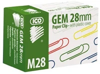 Ico 7350056000 Gemkapocs  28 mm színes 100 db/doboz kép