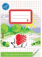 Ico 7500051003 Füzet  süni a/5 nagy kockás i. osztályos bekötött sulikész kép