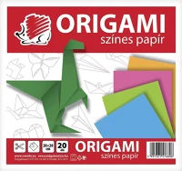 Ico 7571139002 Origami papír  süni 20x20 cm 20 lapos kép