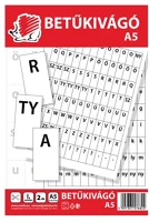 Ico 7571139004 Betűkivágó, a5,  