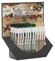 Ico 9010178003 Golyóstoll  military 0,8 mm kék vegyes minták kép