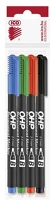 Ico 9580041000 Alkoholos marker készlet, ohp, 2-3 mm, b, 4 különböző szín kép