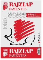 Ico A4, 120 G/M2 Rajzlap, famentes, a4, 120 g/m2,