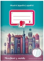 Ico A/5 16-32 3.OSZTÁLYOS Mesefüzet  süni a/5 16-32 3.osztályos kép