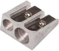 Ico BL FÉM FEKETE 2 lyukú bl fém fekete hegyező kép