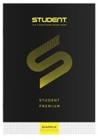 Ico COR_TICSFPK Füzet, tűzött, a4, kockás, 32 lap,  