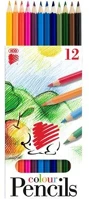 Ico COR_TICSU12 Színes ceruza készlet, hatszögletű,  