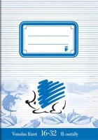 Ico COR_TICSU1632 Füzet, tűzött, a5, vonalas, 32 lap, 2. osztály,  