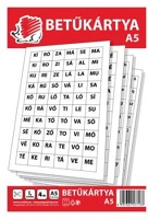 Ico COR_TICSUBK Betűkártya, a5,  