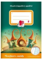 Ico COR_TICSUOL01 Olvasónapló, tűzött, a5, 32 lap, 1. osztály,  