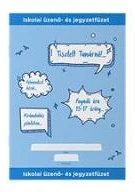 Ico COR_TICSUUK Füzet, tűzött, a5, üzenő, 32 lap, kék kép