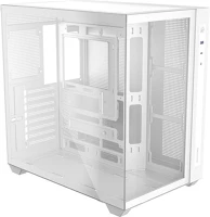 Id cooling 510 WH View 510 wh táp nélküli ablakos mid tower számítógépház fehér kép