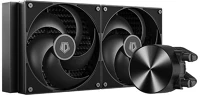 Id cooling FX280 PRO SE Cpu water cooler -  (24.9db; max. 122,66 m3/h; 2x14cm, fekete) kép