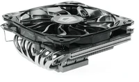 Id cooling IS-60 Cpu cooler -  (13,8-30,2db; max. 91,06 m3/h; 4pin csatlakozó, 6 db heatpipe, 12cm, pwm) kép