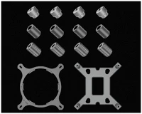 Id cooling KIT-AIO-LGA1217 Cooler rögzítőkészlet - vízhűtéshez  (intel lga1700/1200/115x kompatibilis) kép