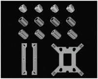 Id cooling KIT-XT-LGA1217 Cooler rögzítőkészlet - léghűtéshez  (intel lga1700/1200/115x kompatibilis) kép