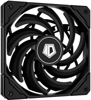 Id cooling NO-12015-XT BLACK ID-Cooling Cooler 12cm - NO-12015-XT BLACK (13.8-31.2dB; max. 92.76 m3/h, 4pin csatlakozó, PWM) kép
