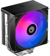 Id cooling SE-214-XT V2 Cpu cooler -  (27,2db; max. 98,54 m3/h; 4pin, 4 db heatpipe, 12cm, pwm) kép