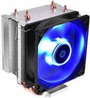 Id cooling SE-913-B Cpu cooler -  (23,8db; max. 65,41 m3/h; 3pin csatlakozó, 3 db heatpipe, 9cm, led) kép