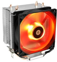 Id cooling SE-913-R Cpu cooler -  (23,8db; max. 65,41 m3/h; 3pin csatlakozó, 3 db heatpipe, 9cm, led) kép