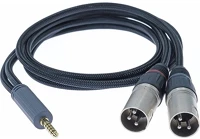 Ifi 4.4 TO XLR SE Jack 4,4mm -> 2db xlr m/m audio kábel fekete standard edition kép