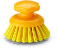 Igeax 1012YT élelmiszeripari ergonómikus kézi súroló kefe kerek sárga, 0,75mm kép