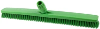 Igeax 1014GM élelmiszeripari padlósúrolókefe rövid sörte 60cm széles zöld, 0,5mm kép