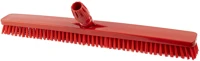 Igeax 1014RM élelmiszeripari padlósúrolókefe rövid sörte 60cm széles piros, 0,5mm kép