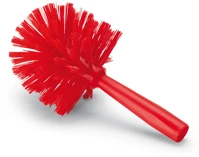 Igeax 1034RM Élelmiszeripari csőtisztító kefe, menetes nyélhez, 120mm piros kép