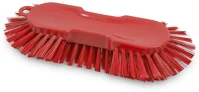 Igeax H651019RM Kézi nagy méretű ergonomikus súroló kefe, lekerekített végekkel, piros kép