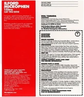 Ilford MICROPHEN 1L Developer microphen 1l kép