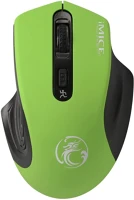 Imice E-1800_GR E-1800 vezeték nélküli optikai egér zöld-fekete kép