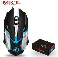 Imice V6 Imice v6 usb gaming egér - fekete kép