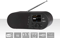 Imperial DABMAN D105 Dabman d105 kompakt dab+ / fm / bluetooth rádió fekete színben kép