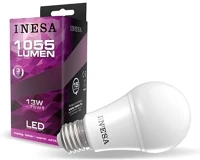 Inesa E27 1055LM 3000K A60 13W Led izzó e27 1055lm 3000k a60 13w kép