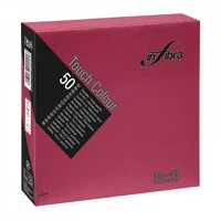 Infibra ALDI0306 Szalvéta 33x33cm bordó 2 réteg 50 lap/csomag kép