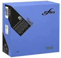 Infibra ALDI0462 Szalvéta 38x38cm sötétkék 2 réteg 40 lap/csomag kép