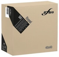 Infibra ALDI0668 Szalvéta royal 40x40cm greige 4 réteg 50 lap/csomag kép