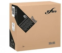 Infibra ALDI0830 Szalvéta 38x38cm kapucsinó 2 réteg 40 lap/csomag kép