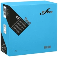 Infibra ALDI0831 Szalvéta 38x38cm türkiz 2 réteg 40 lap/csomag kép