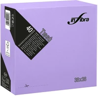 Infibra ALDI0883 Szalvéta 38x38cm lila 2 réteg 40 lap/csomag kép