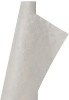 Infibra ALDI0991N Asztalterítő damask 1 rétegű 1,2x7m fehér kép