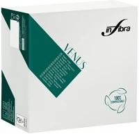 Infibra ALDI1900 Venus airlaid szalvéta 40x40cm fehér 50 lap/csomag kép