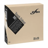 Infibra H65I0732 Szalvéta 33x33cm greige 2 réteg 50 lap/csomag kép